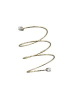 Anello Magic Wire Donna Silenzio in Oro giallo Diamante